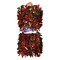 12 Pack Beistle Christmas 6-Ply Metallic Festooning Garland - red/green